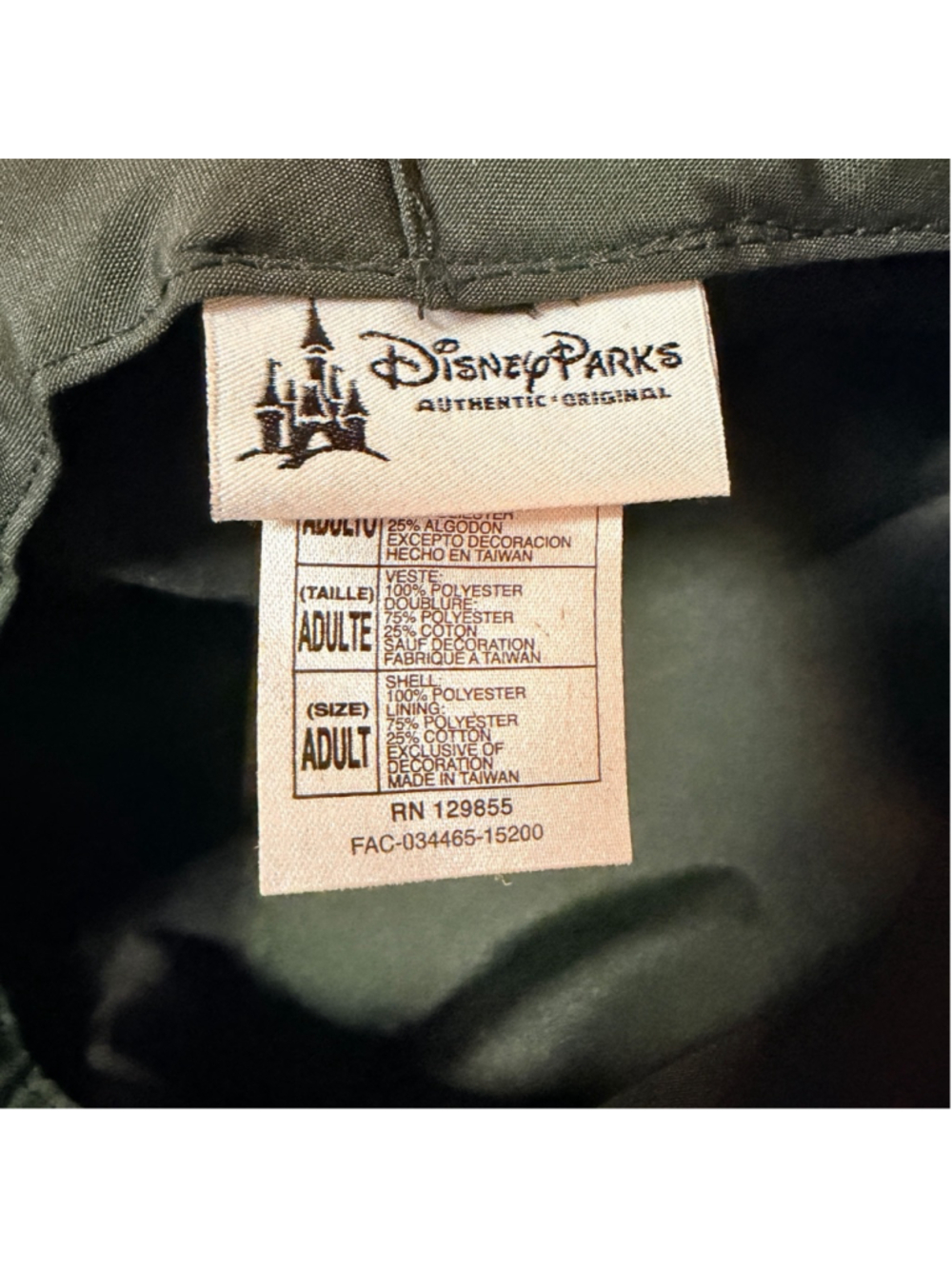 Disney Parks Mickey Mouse Icon Rain Bucket Hat Red Bow Adult OSFM - Picture 2 of 12